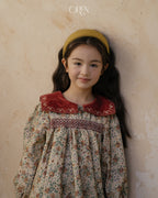 【OREN】bonjour square-collar dress