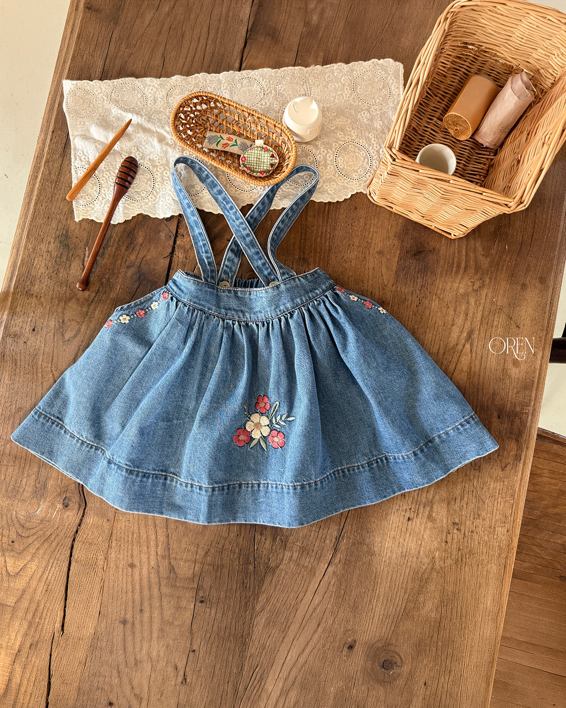 【OREN】blumei jumper skirt