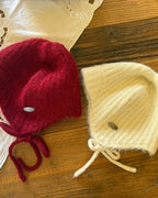 【OREN】flip knit brim beanie