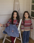 【OREN】Adeline multi wool knit