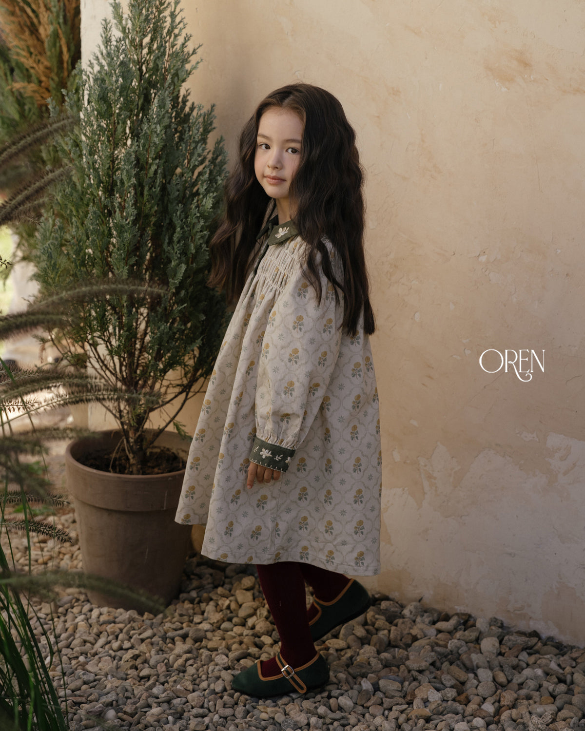 【OREN】camilla bicolor dress