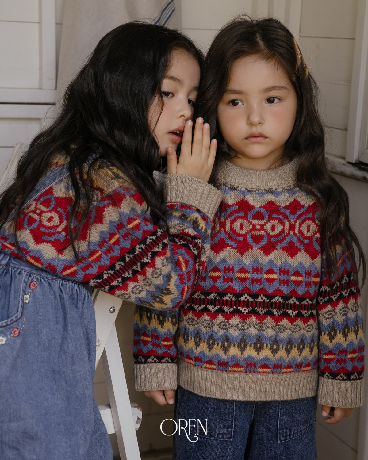 【OREN】Adeline multi wool knit