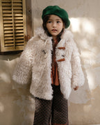 【OREN】verni toggle fur jacket