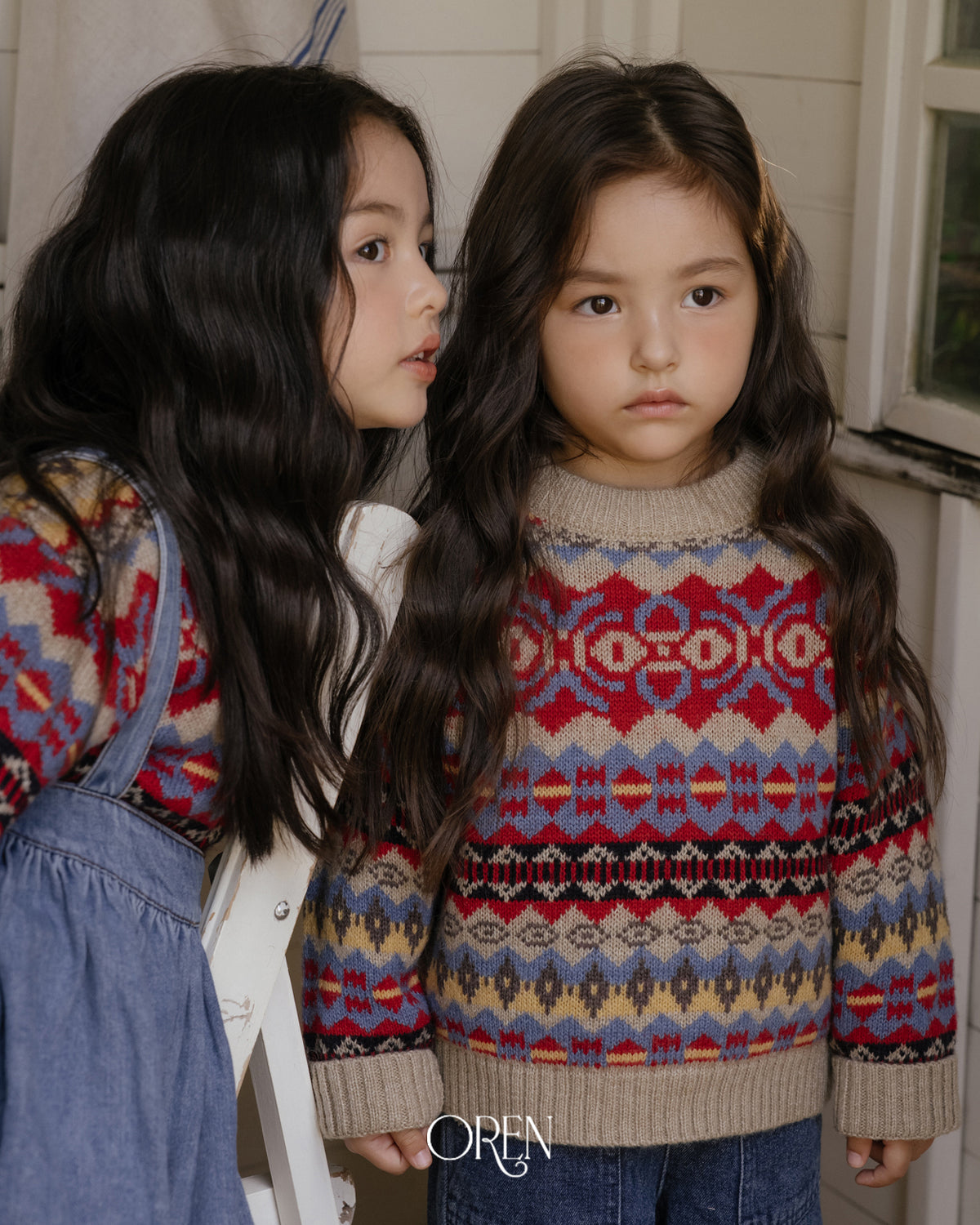 【OREN】Adeline multi wool knit