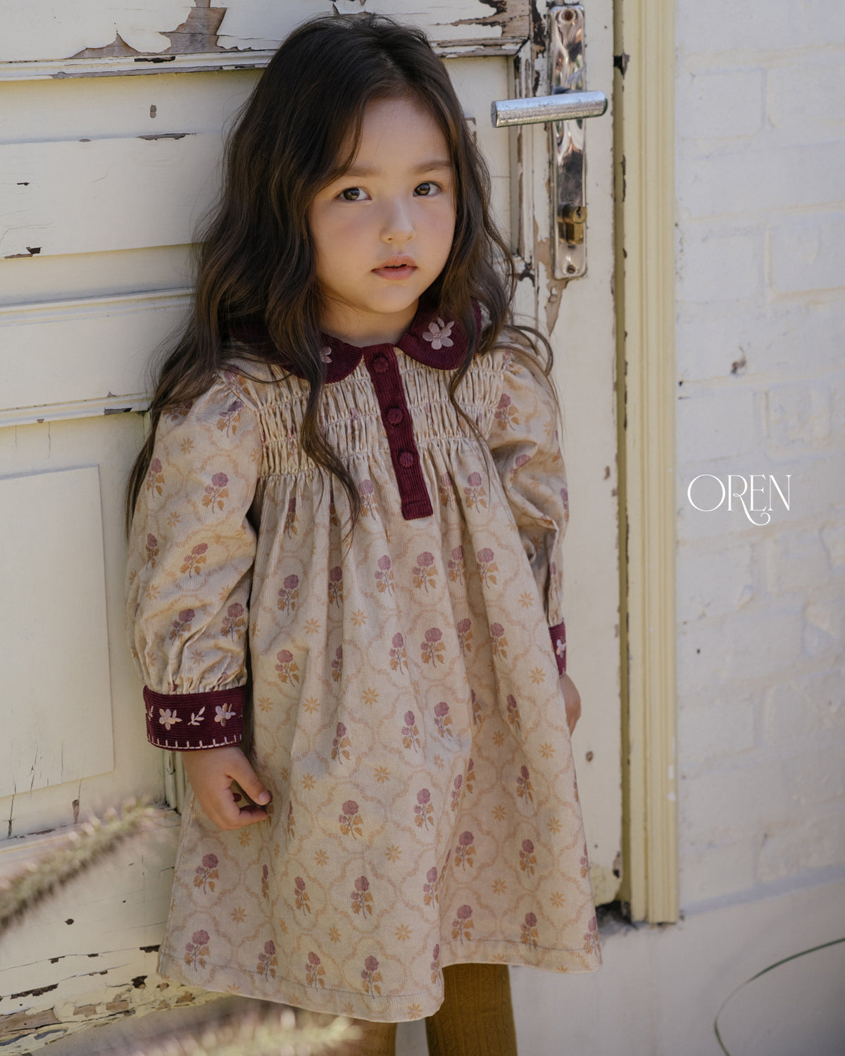 【OREN】camilla bicolor dress