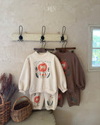 【OREN】romi garden fleece lined SET UP