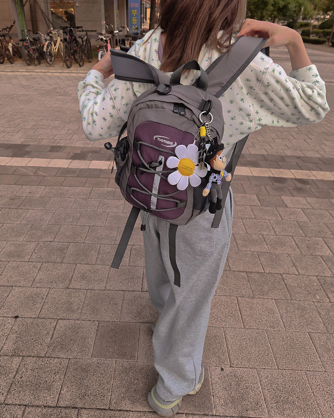 drawstring backpack