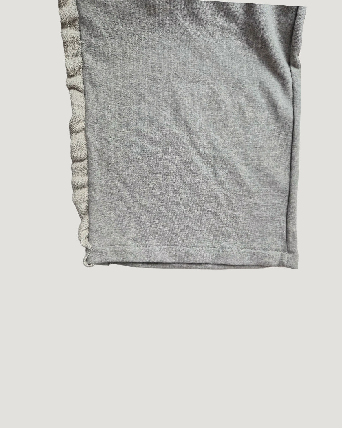 side frill sweat pants