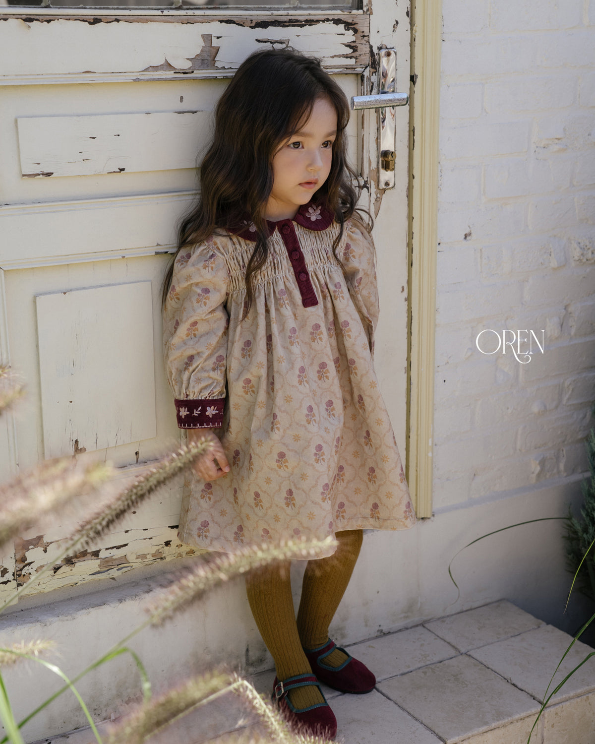 【OREN】marmont cable knit tights