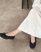 glitter ballet shoes
