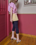 volume balloon sleeveless nylon top