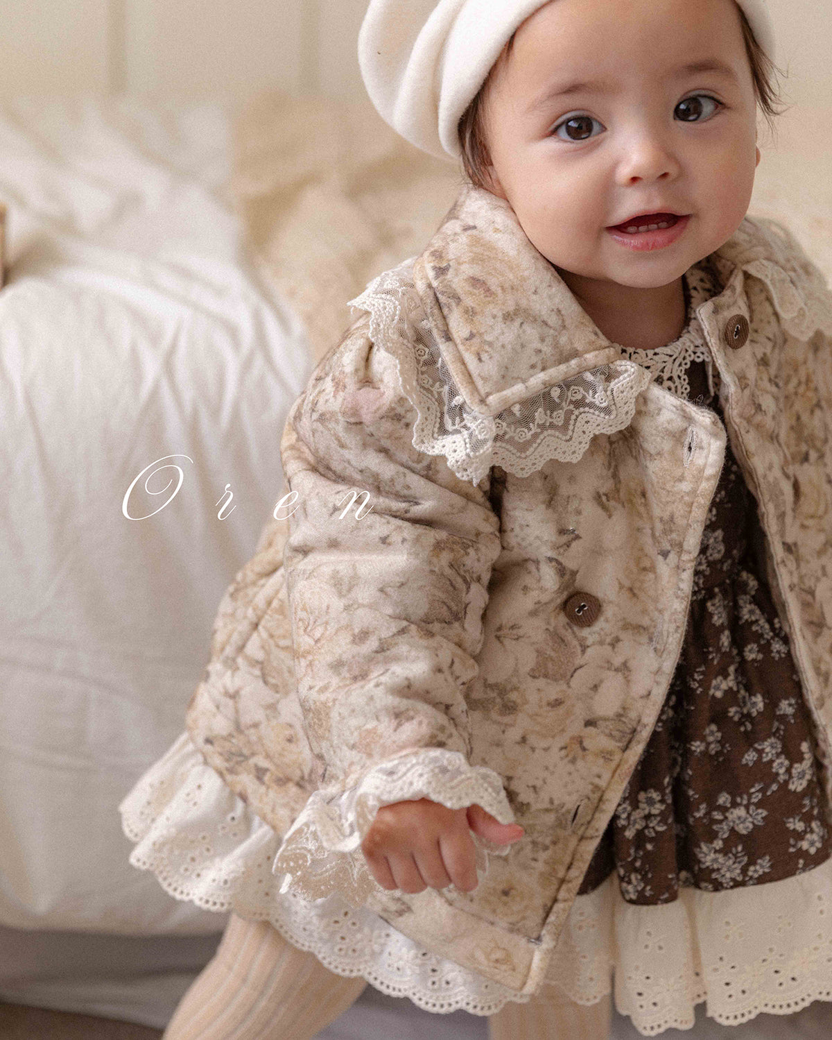 【OREN】briel bebe padded jumper(3oz)