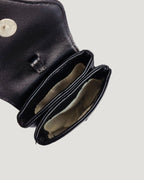 faux leather pouch belt