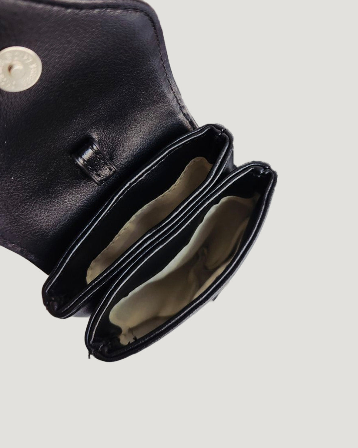 faux leather pouch belt
