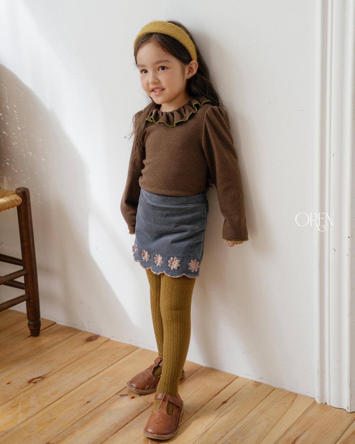 【OREN】marmont cable knit tights