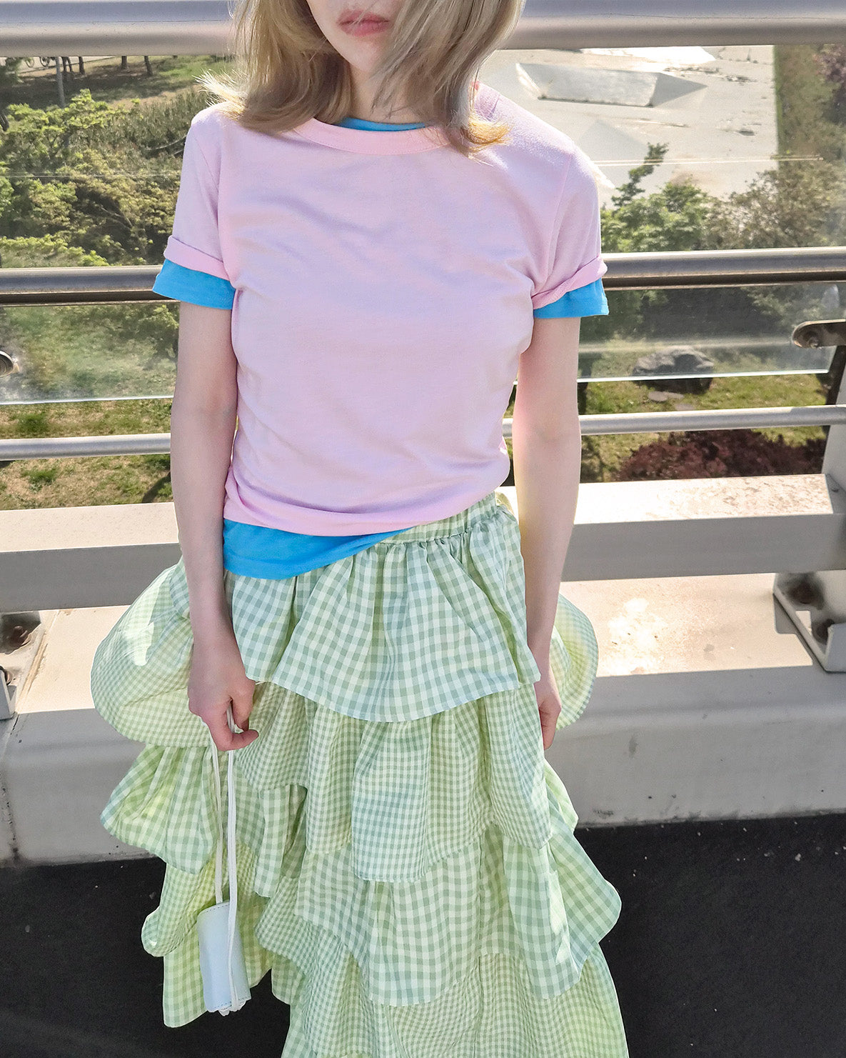 basic color rayon T (1pcs)