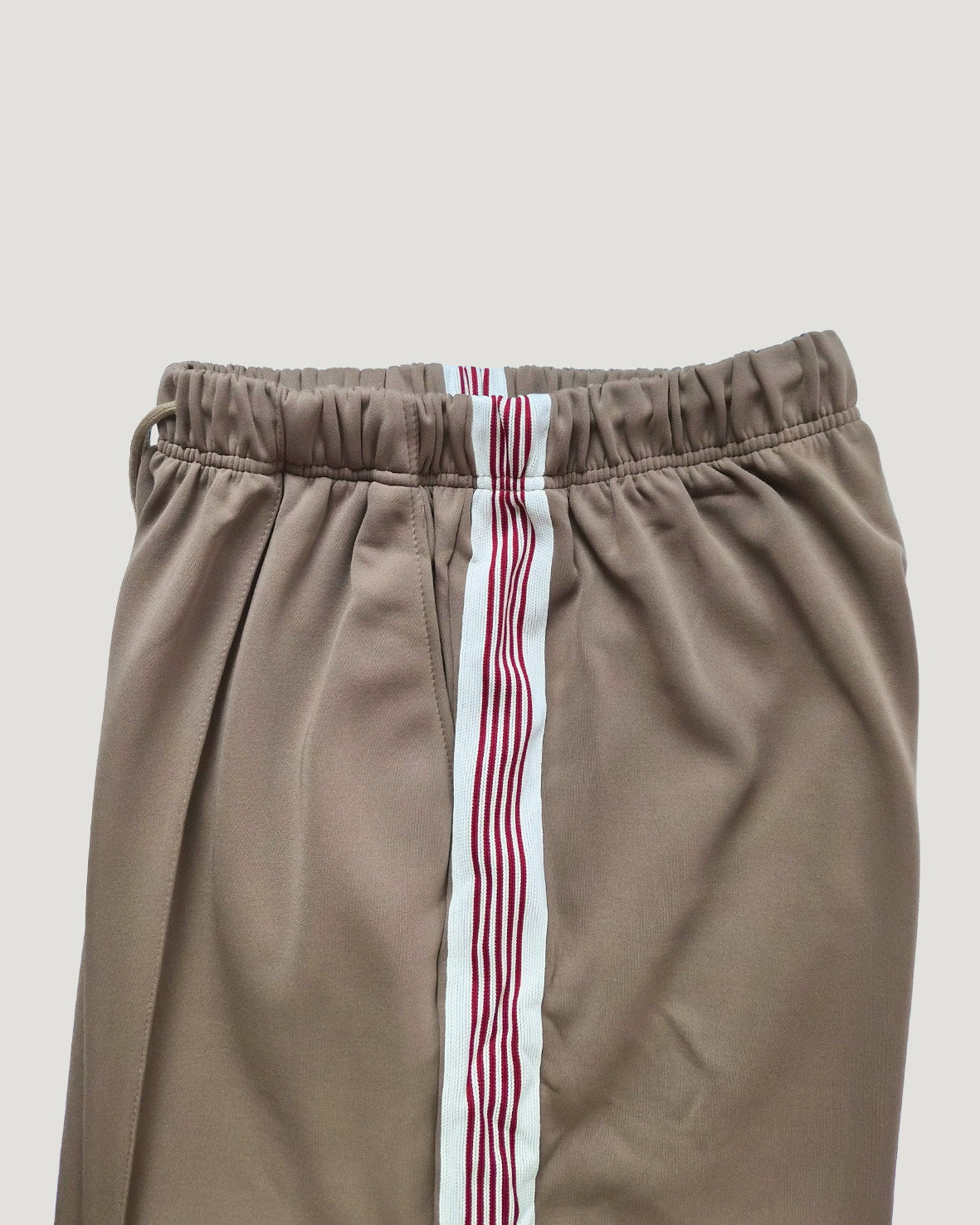 red line wide track pants