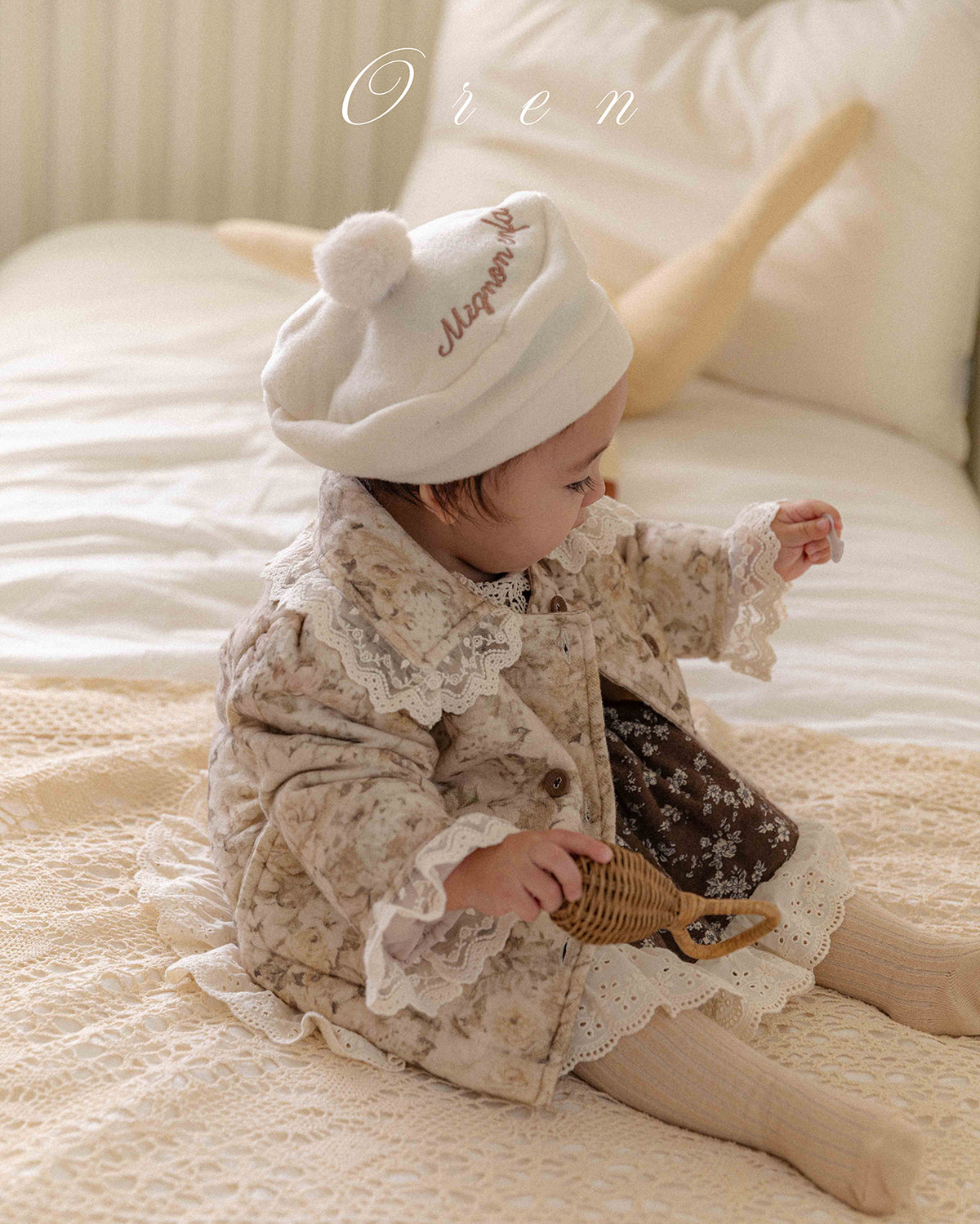【OREN】briel bebe padded jumper(3oz)