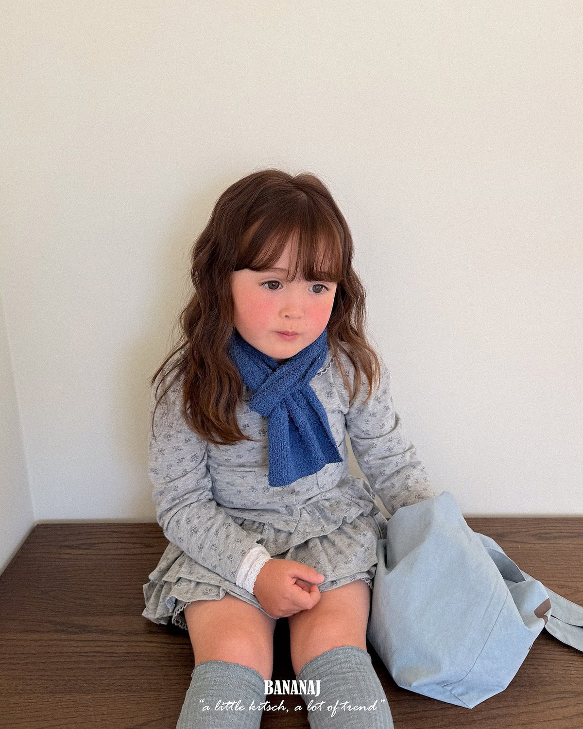 【BANANAJ】cotton candy scarf