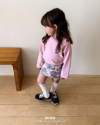 【BANANAJ】camo peanut skirt