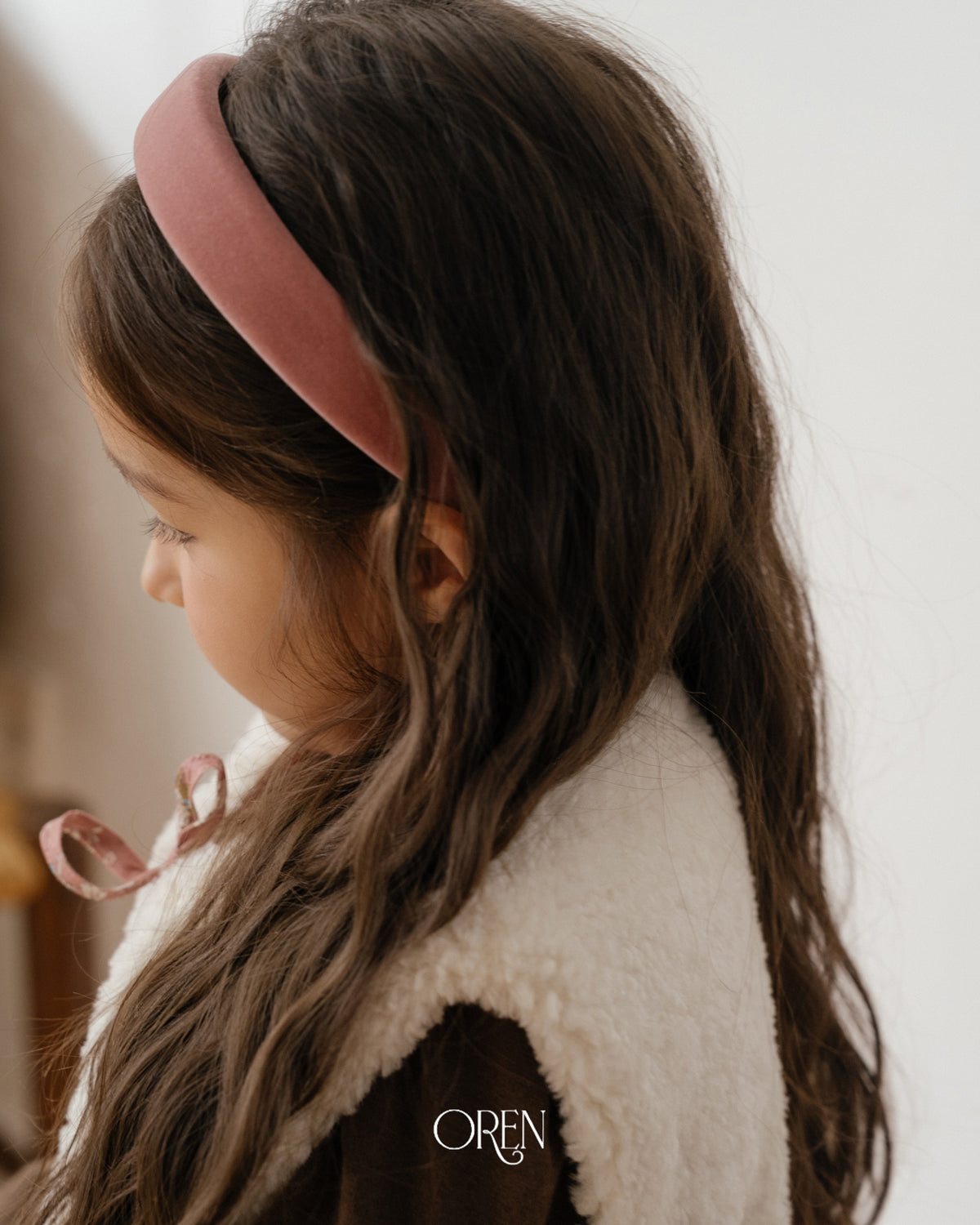 【OREN】velvet hairband