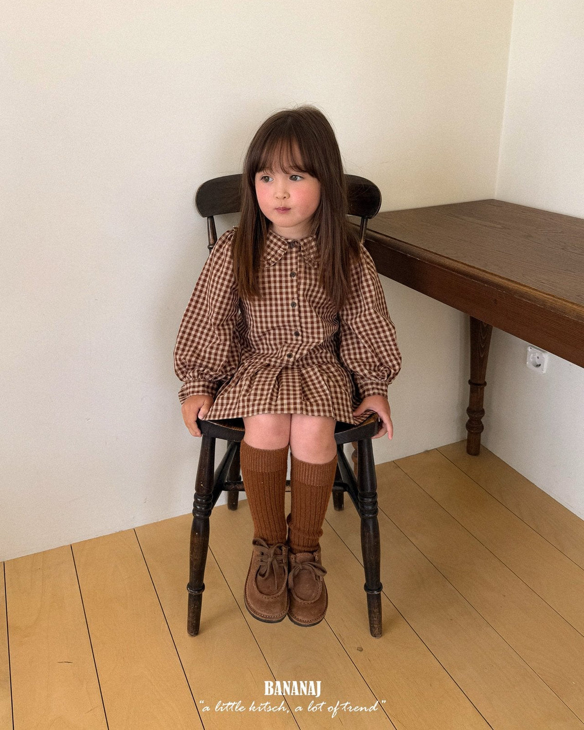 【BANANAJ】lisa pleated dress