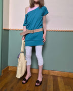 off shoulder I line tunic