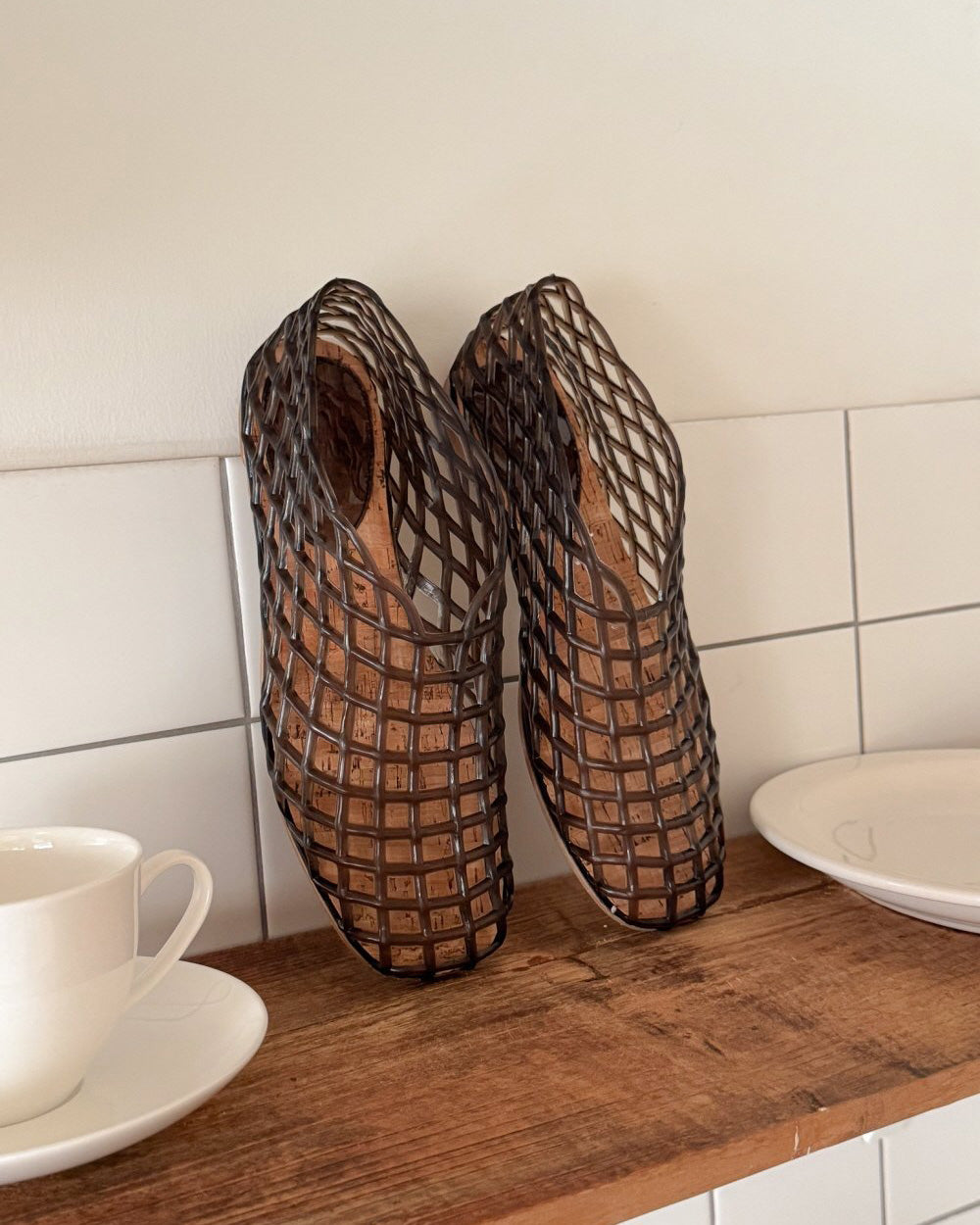 jelly flat shoes
