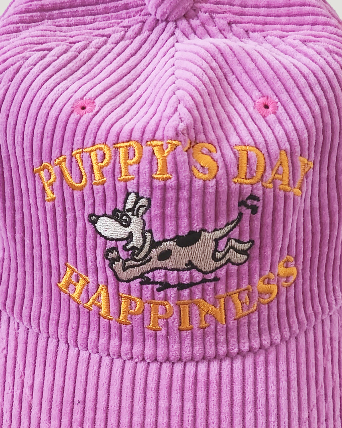 puppy corduroy cap