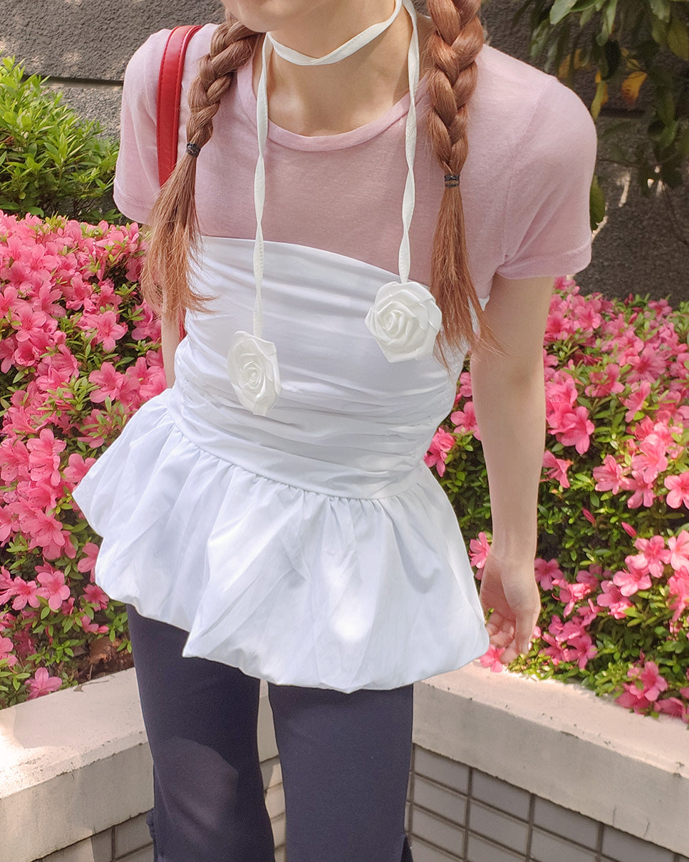 rose corsage set balloon top