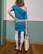 off shoulder I line tunic
