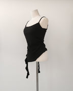 ruffle asymmetry camisole