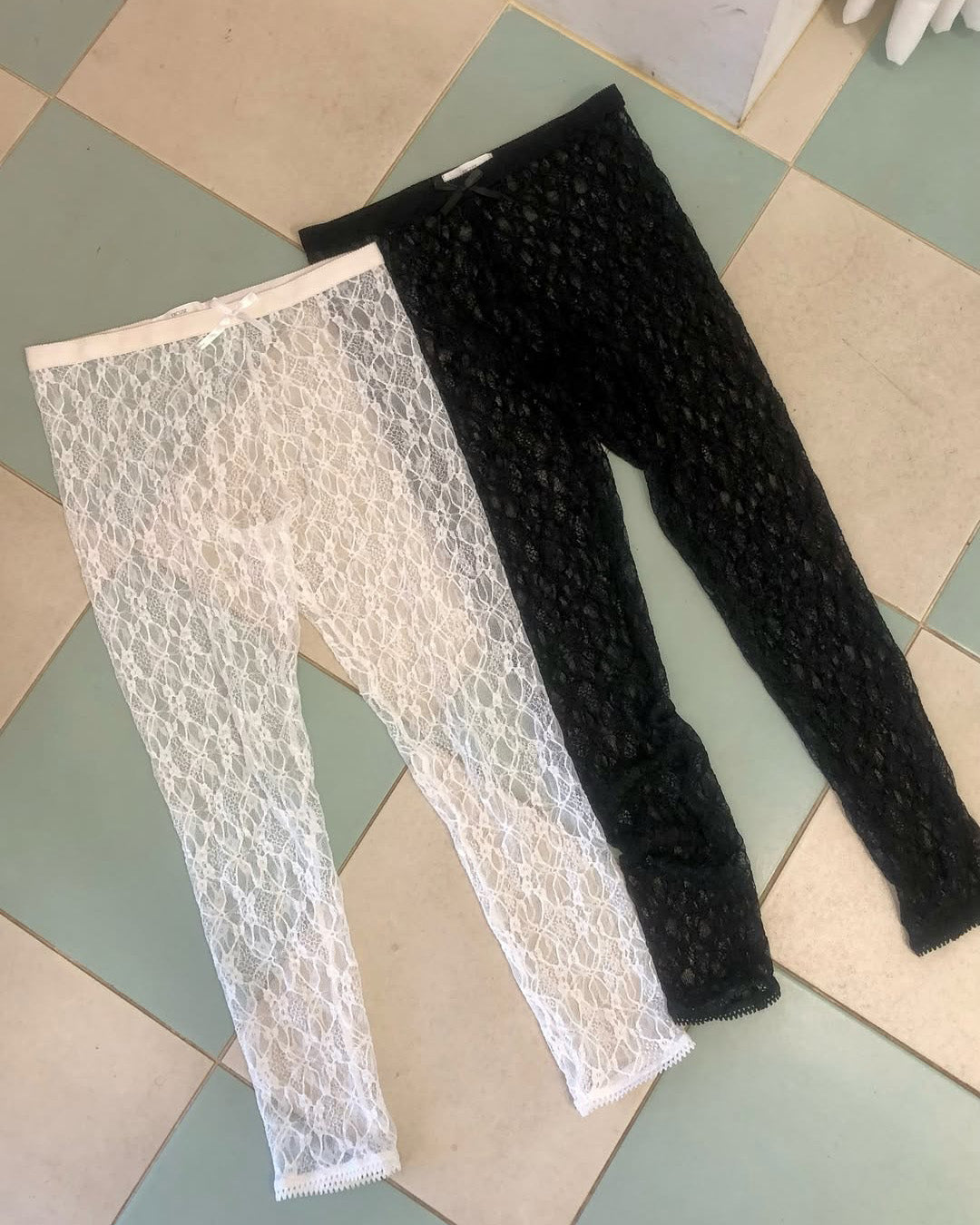 lace leggings
