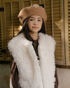【OREN】shirley sherpa fur vest