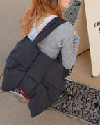 big ribbon padding bag
