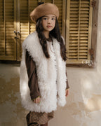 【OREN】shirley sherpa fur vest