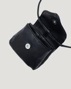 faux leather pouch belt