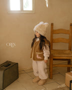【OREN】cat faux fur beanie