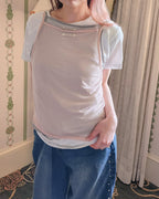 tag point sheer camisole