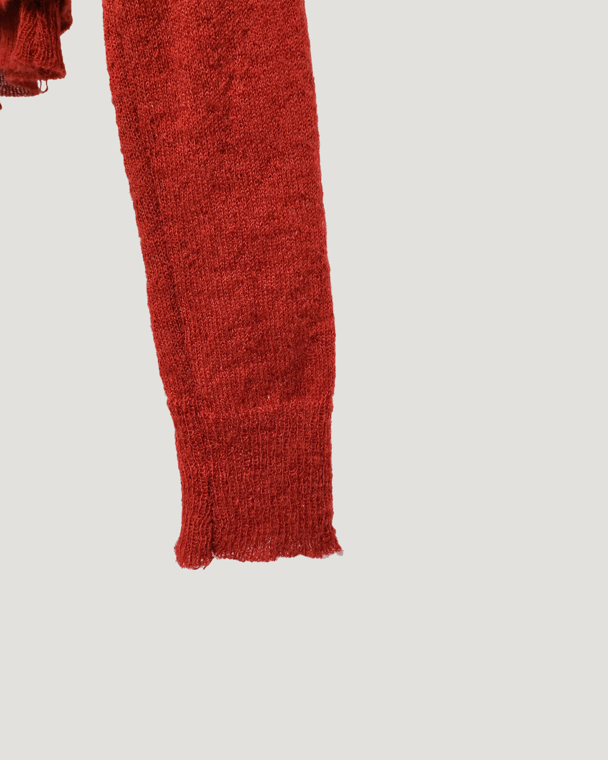 layered knit cardigan bustier set