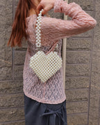 heart beads bag