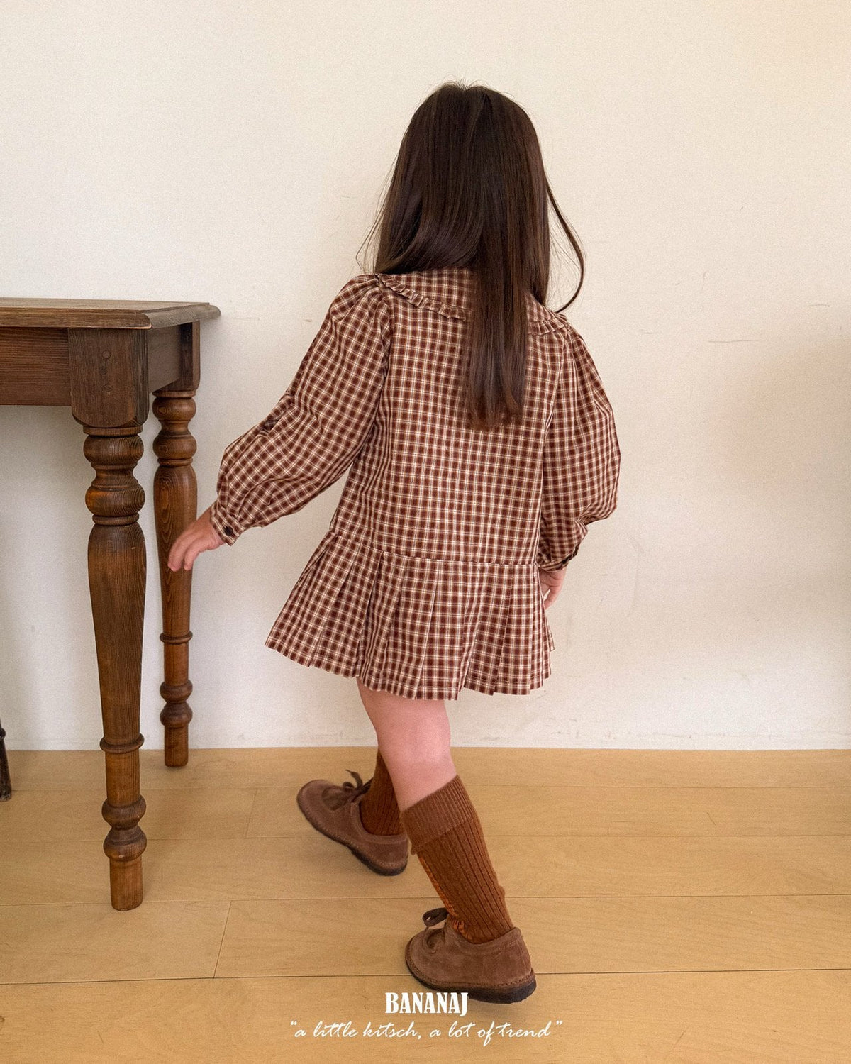 【BANANAJ】lisa pleated dress