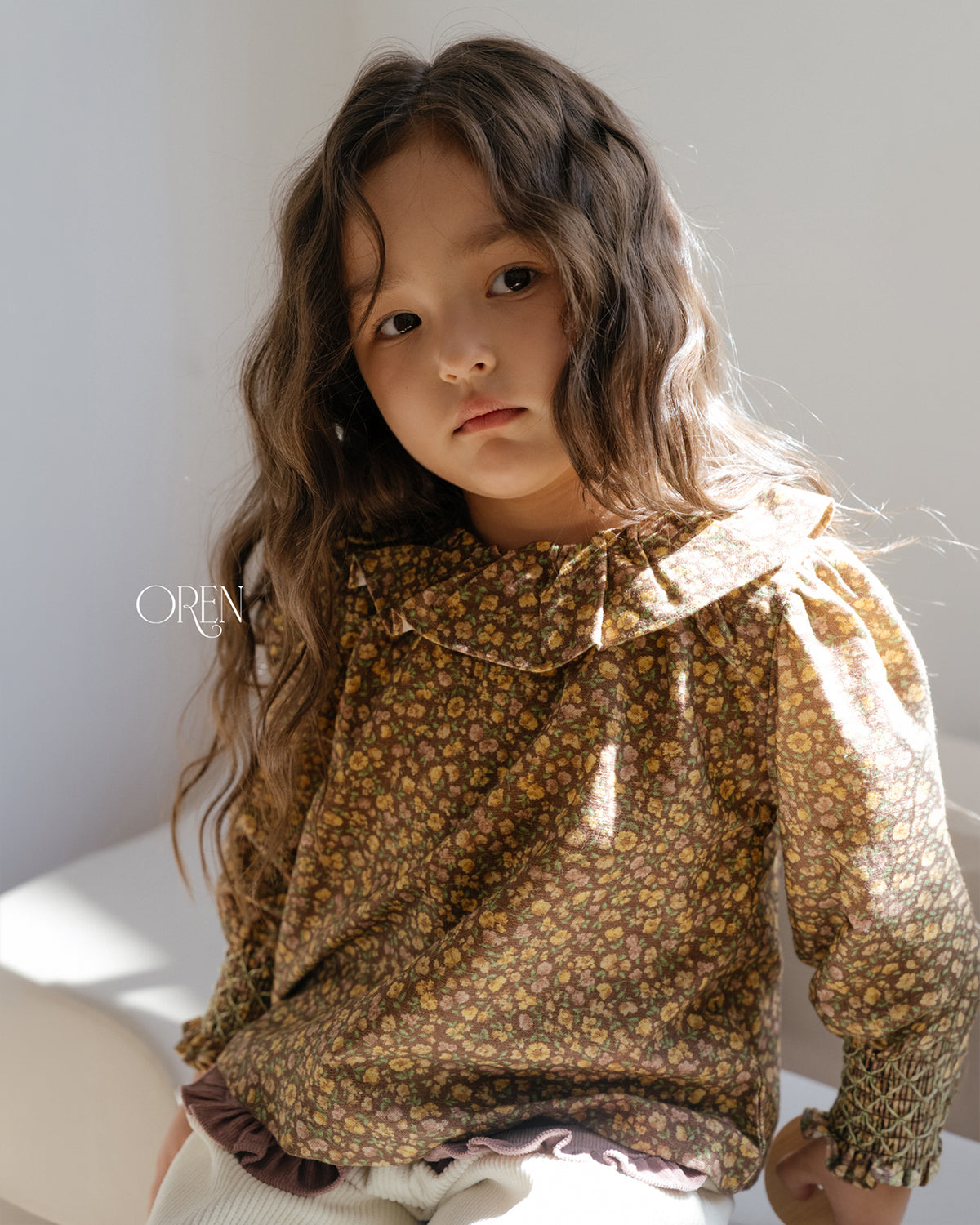 【OREN】rivka frill blouse