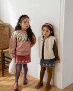 【OREN】lavender bear padded vest (2oz)