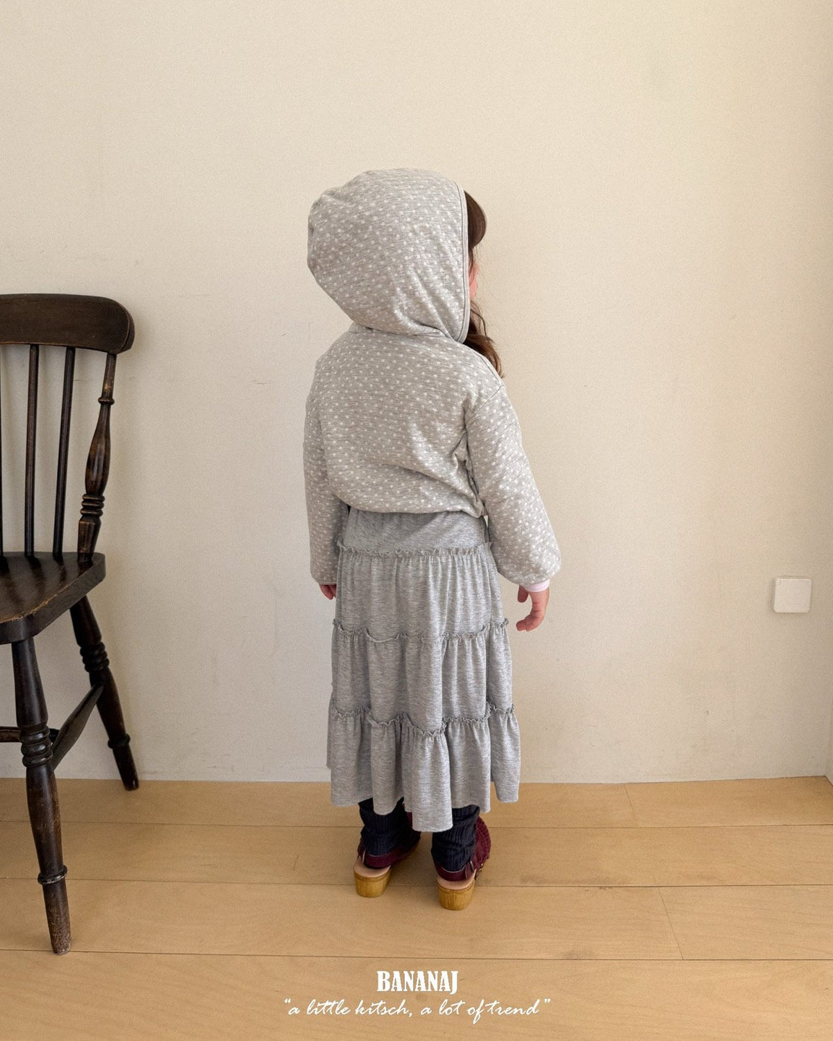 【BANANAJ】anggo hooded jumper
