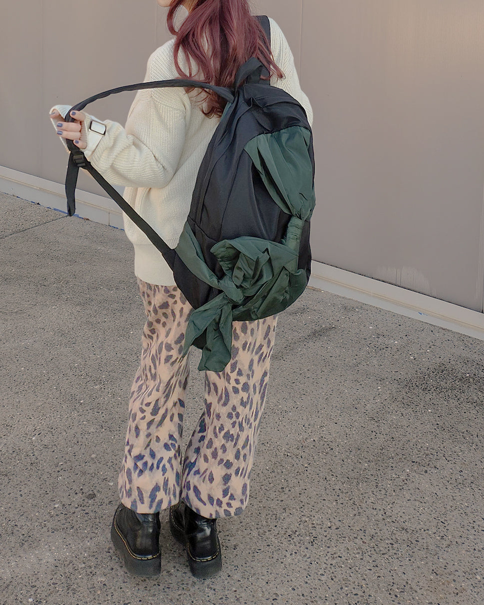 big ribbon backpack