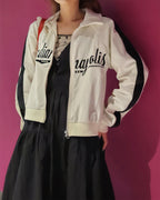 velvet track jacket