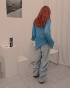 shirring light sweat pants
