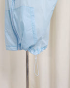 sheer nylon hood vest