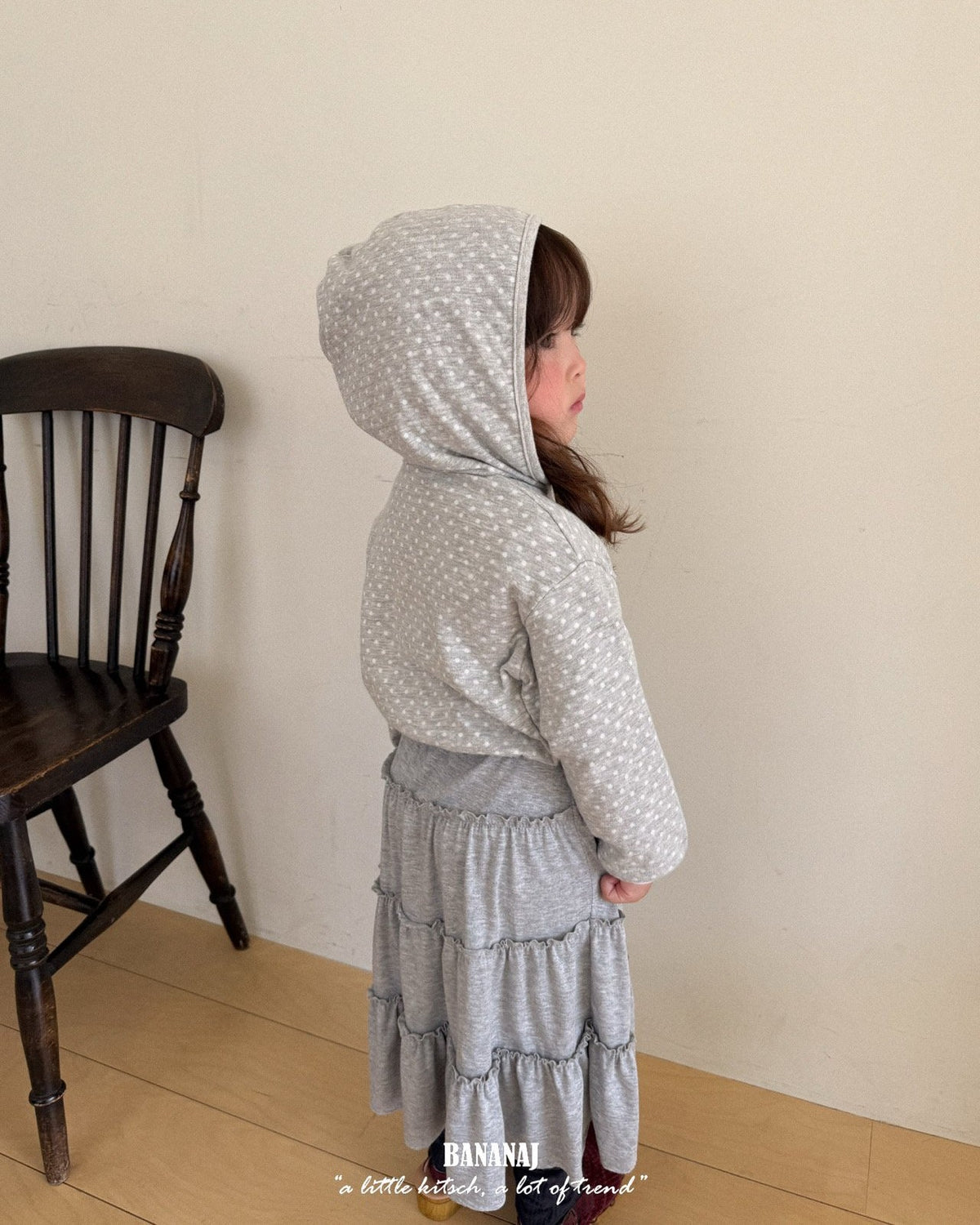【BANANAJ】anggo hooded jumper